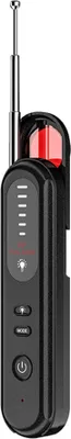 Produktbild von Mini-Funkkamera-Detektor, RF-Detektor, GPS-Tracker, 6-stufige Empfindlichkeitseinstellung, akustischer Alarm, eingebauter Akku, Infrarot-Kamera-Finder fuer Buero, Hotel, Badezimmer, Auto, Reisen