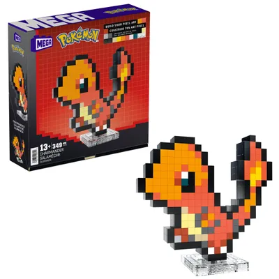 Produktbild von MEGA Pokémon Glumanda Pixel Art