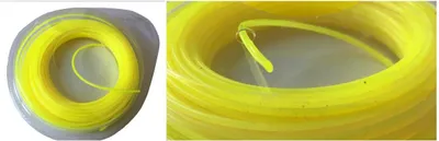 Produktbild von Trimmerschnur 15 m Ø 2,0 mm gelb Trimmerfaden Mähfaden Trimmerfaden Rasentrimmer