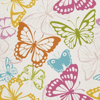 Immagine prodotto di OUTDOOR DECOSTOFFE OXFORD - Motivo farfalle colorate I DX098
