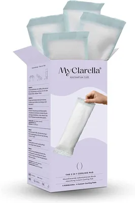 Produktbild von MyClarella Wochenbett-Kühlbinden 4er-Pack