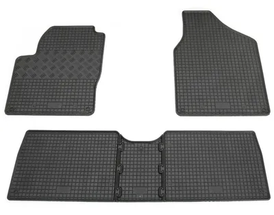 Gummifußmatten Set 5-teilig für Ford Galaxy 1 WGR (1995-4/2006), schwarz