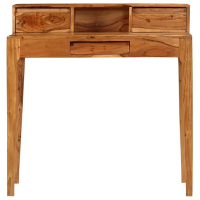 Immagine prodotto di Scrivania con cassetti in legno massiccio 88 x 50 x 90 cm