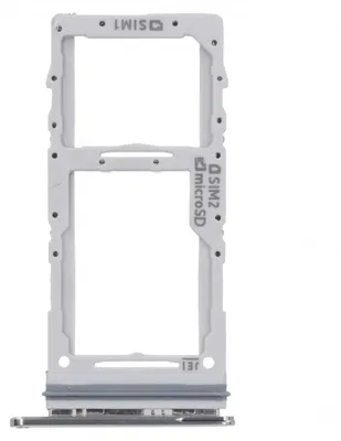 Immagine prodotto di Clappio, slot duale Nano-SIM / Micro-SD per Galaxy Note 20 Ultra, colore bianco
