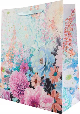 Zdjęcie produktu dla Torebka Prezentowa Kwiatki 26X32Cm Różne Kolory