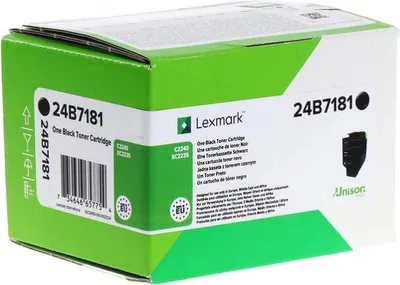 Produktbild von Lexmark - Schwarz - original - Tonerpatrone - für Lexmark C2240, XC2235