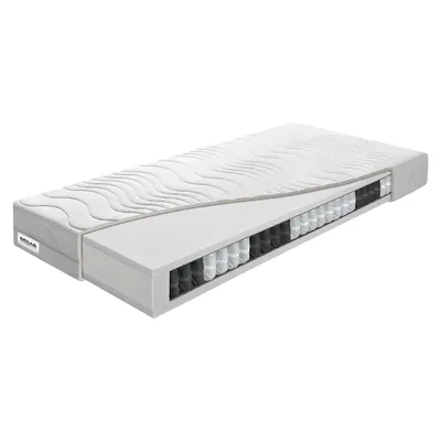 Obrázok produktu pre Taštičkový matrac Benab Fyzio Taštičkový Matrac 90 x 200 cm H2 tvrdosť 19 cm výška Taštičkové matrace, PUR, Standard pocket, 7 zón