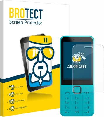 Produktbild von BROTECT Schutzglas für Nokia 235 4G (2024) Schutzfolie Panzer Folie Glas Display Schutz klar
