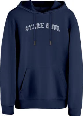 Produktbild von Stark Soul® Hoodie - Kapuzen-Sweater College Uni, 270 GSM - innen angeraut - French Terry, Farbe: Marine-Blau, Gr: XL