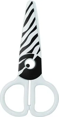 Image de Ciseaux pour enfants KEYROAD Zebra, plastique