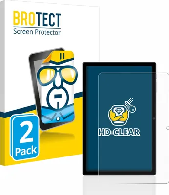Produktbild von 2x Für Blackview Tab 16 Schutzfolie BROTECT Displayschutz Display Schutz Folie Klar Transparent