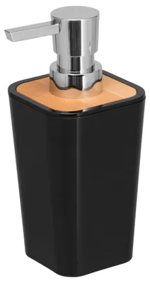 Productafbeelding van Bremermann CALVI zeepdispenser van bamboe en kunststof | Inhoud 320 ml