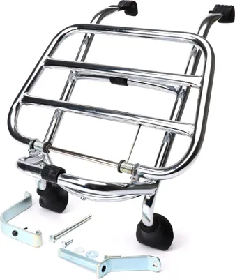 Immagine prodotto di Portapacchi anteriore pieghevole Moto Nostra per Vespa GT / GTL / GTV / GTS / GTS Super / GT60 / HPE / Supertech / Super Sport / Sei Giorni (tutti gli anni)