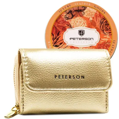 Produktbild von Damen Öko-Geldbörse PTN 011-HRH-PUS Gold