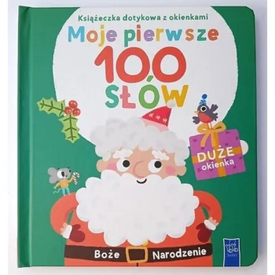 Produktbild von Moje pierwsze 100 słów. Książka dla dzieci z okienkami