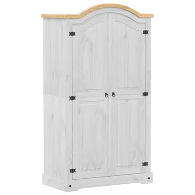 Obrázek produktu pro Šatní skříň 102 x 52 x 186 cm masivní borové dřevo