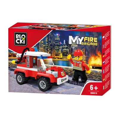 Produktbild von Blöcke - MyFire Feuerwehrauto 84 el.