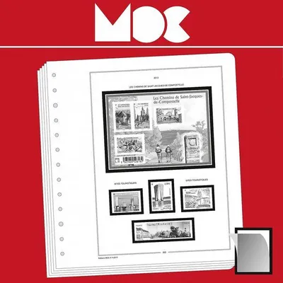 Produktbild von Leuchtturm MOC Andorra 2020 SF-Nachtrag mit SF-Schutztaschen, 8er-Lochung für GRANDE Ringbinder