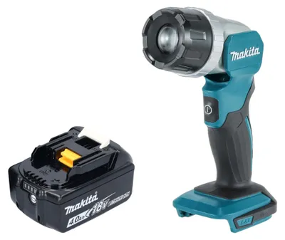 Image de Makita DML 808 M1 Projecteur portatif sans fil 14,4 / 18 V 190 lm LED + 1x batterie 4,0 Ah - sans chargeur