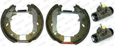 Produktbild von FERODO Bremsensatz Trommelbremse Hinten für FORD TRANSIT MK-5 Bus (E) FMK597