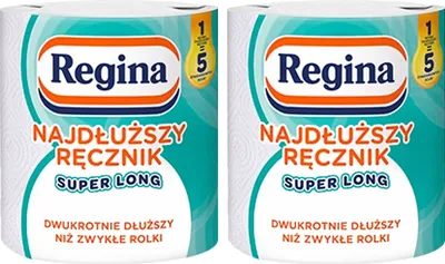 Produktbild von Regina Papierhandtuch SUPER CLEAN, PZH-Hygienezertifikat - 2 Rollen