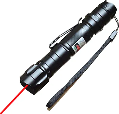 Produktbild von Grüne Laser-Taschenlampe mit Zeiger, wiederaufladbarer Hochleistungs-Stift, Strahlpunkt mit großer Reichweite, 18650-Batterie, Sternkappe, Taschenlampe