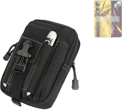 Produktbild von K-S-Trade Gürtel Tasche kompatibel mit Nubia Neo 2 G Gürteltasche Holster Schutz Hülle Handy Hülle Smartphone outdoor Handy-Hülle schwarz
