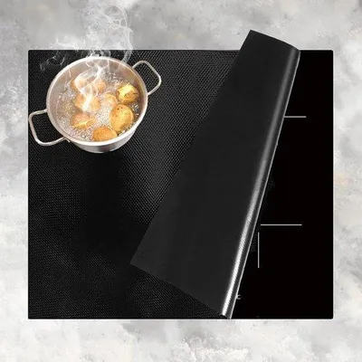 Obrázek produktu pro Silikonová podložka pod indukční varnou desku, magnetická podložka chránící před poškrábáním a proti sklouznutí, 52 x 78 cm