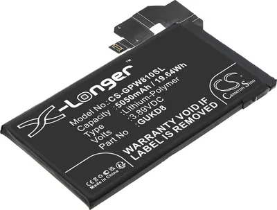 Produktbild von TECHTEK Akku Kompatibel mit [Google] GC3VE, Pixel 8 Pro, Pixel 8 Pro 5G Ersetzt G949-00704-01, für GUKD8
