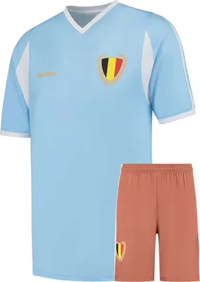 Produktbild von Belgien Fußball Trikot Set Auswärts - 2024-2026 - Kinder und Erwachsene - 128
