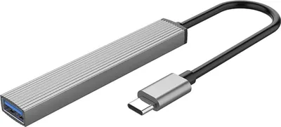 Image de Station d'accueil Orico AH-13 Hub USB-C 1x USB-A 3.0 + 3x USB-A 2.0 - gris