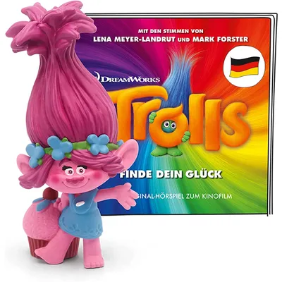 Produktbild von tonies Trolls Finde dein Glück, Spielzeug-Spieldosenfigur, 5 Jahr(e), Blau, Pink