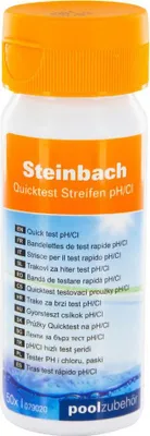 Produktbild von Steinbach Swimming Pool Quicktest Streifen für pH-Wert, Cil und Top