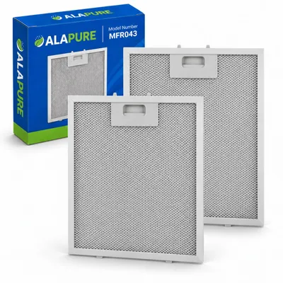 Productafbeelding van Alapure metalen filter, geschikt voor Klarstein 10032232, afmetingen 259x293 mm