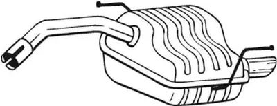 Produktbild von Bosal Endschalldämpfer  100-171