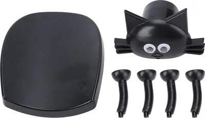 Produktbild von 2PCS Toilettenpapierhalter, einfacher Ersatz, niedliche Katze, dekorativer Ständer für Badezimmer