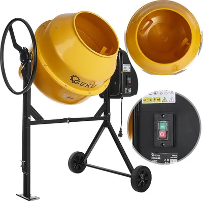 Obrázek produktu pro GEKO Stavební míchačka 200 l, 1000 W - G80217