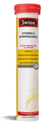 Immagine prodotto di Swisse Vitamina C Effervescente 20 Compresse