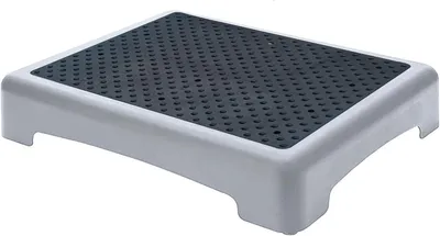 Produktbild von Trittstufe 44 x 34 cm, schwarz, rutschfest, für Senioren