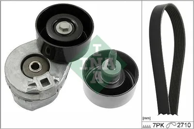 Produktbild von INA 529 0389 10 Keilrippenriemensatz für FORD TRANSIT Bus (FD, FB, FS, FZ, FC)