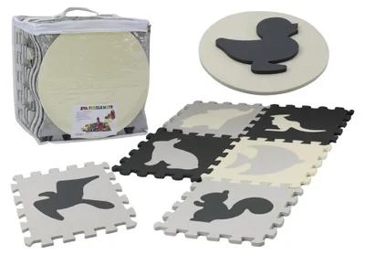 Image de Tapis de contraste éducatif gris 28el