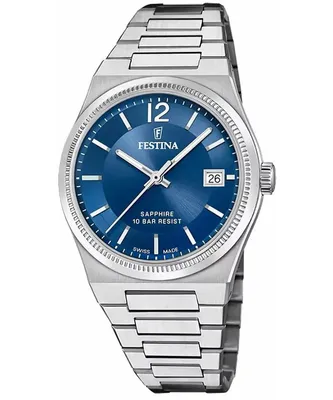 Produktbild von Festina F20035/4 Damenuhr Swiss Made Rivé 35mm 10ATM