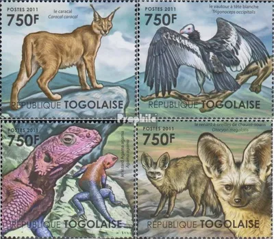 Produktbild von Briefmarken Togo 2011 Mi 4169-4172 (kompl.Ausg.) postfrisch Afrikanische Ökosysteme