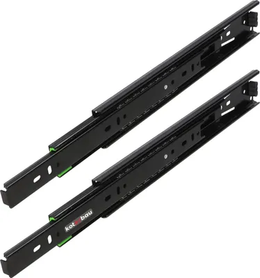 Immagine prodotto di KOTARBAU® 1 coppia di guide per cassetti a estrazione totale Guide per cassetti da 300 mm Guide per cassetti Sistema di guide Guide Guida di scorrimento Guida per cassetti