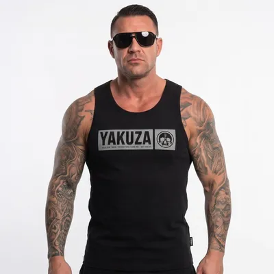 Obrázok produktu pre Pánske tielko Yakuza Bleak Slim Basic, čierne, M