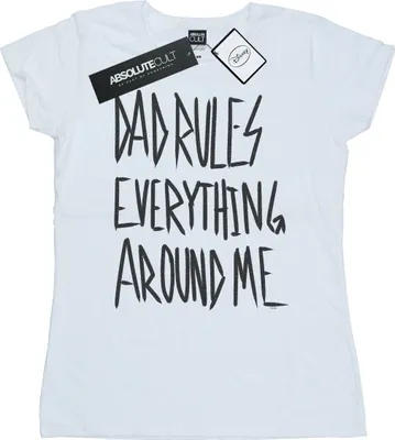 Produktbild von Disney - "The Lion King Dad Rules Everything" T-Shirt für Damen BI25039 (S) (Weiß)