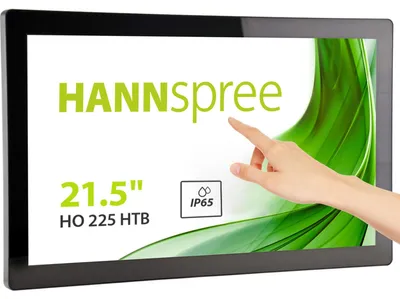 Produktbild von Hannspree Open Frame HO 225 HTB Totem-Design 54,6 cm (21.5") LED 250 cd/m² Full HD Schwarz Touchscreen 24/7