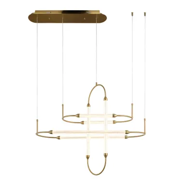 Zdjęcie produktu dla Steam Brass - lampa wisząca LED 80cm