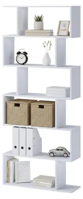 Immagine prodotto di Clisi - Libreria, 80x25x191h cm Bianco, 5 Ripiani