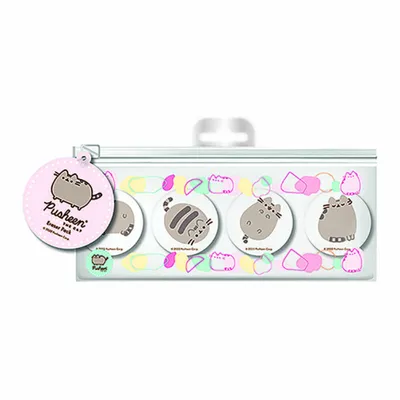 Obrázek produktu pro Balení 4 gumiček Pusheen ( Botanical)